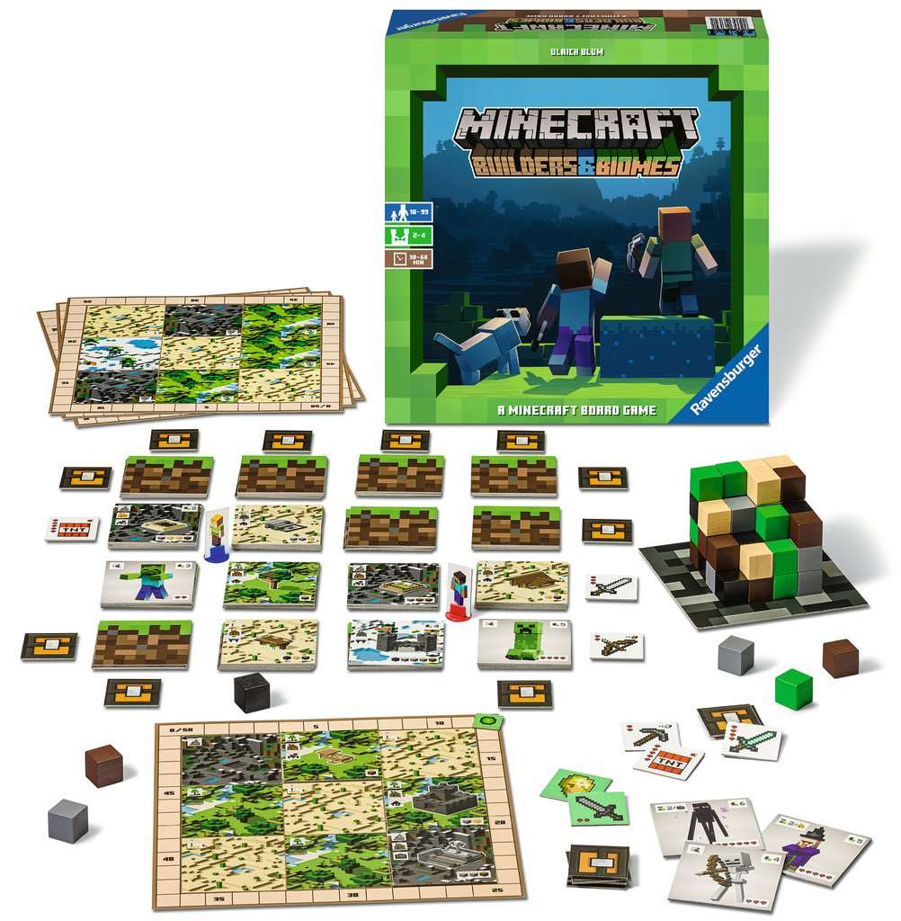 Настольная игра Ravensburger Minecraft Строители и биомы  